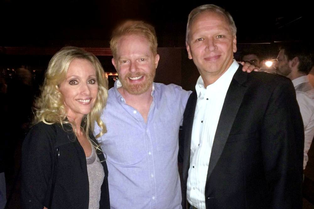 Sherri Tilley, Actor Jesse Tyler Ferguson, Scott Tilley