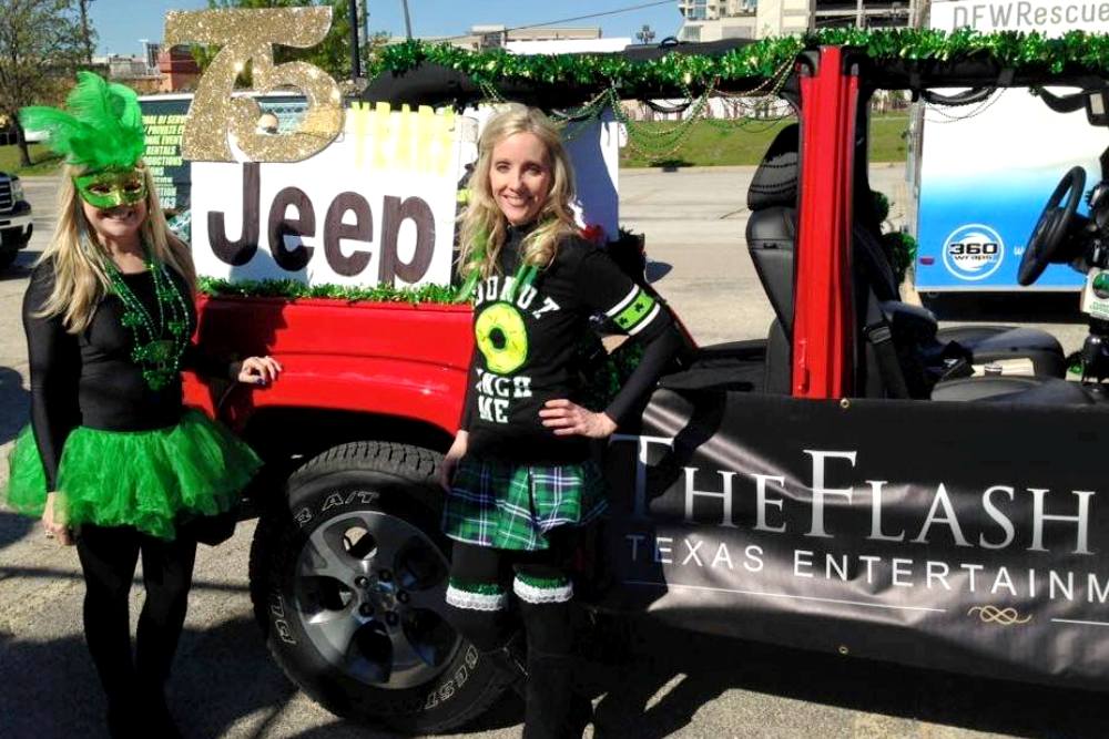 Leann Wilson, Sherri Tilley | Dallas St. Patrick's Parade