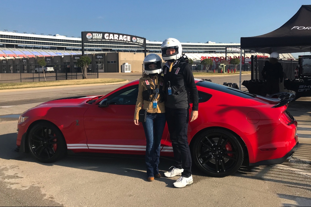 Sherri Tilley | Ford GT 500 Track Tour