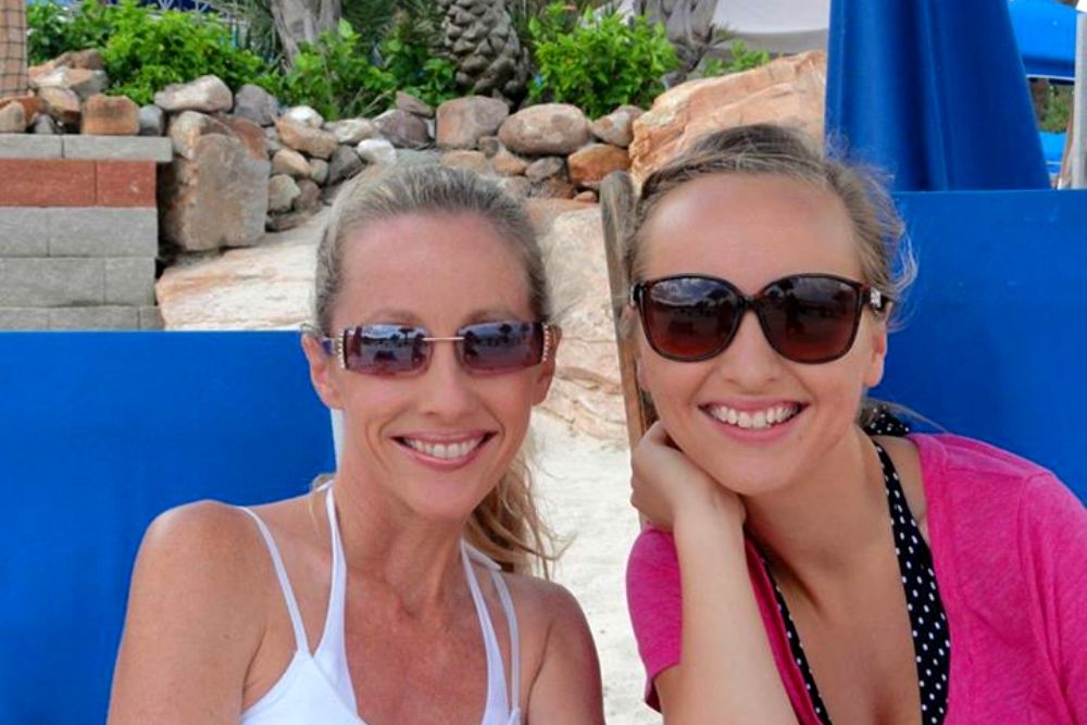 Sherri Tilley and Daughter | Moody Gardens Palm Beach
