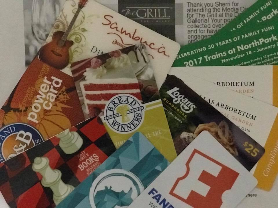 End-of-Year Gift Card Inventory Blow Out | by Sherri Tilley | Dallas, TX
